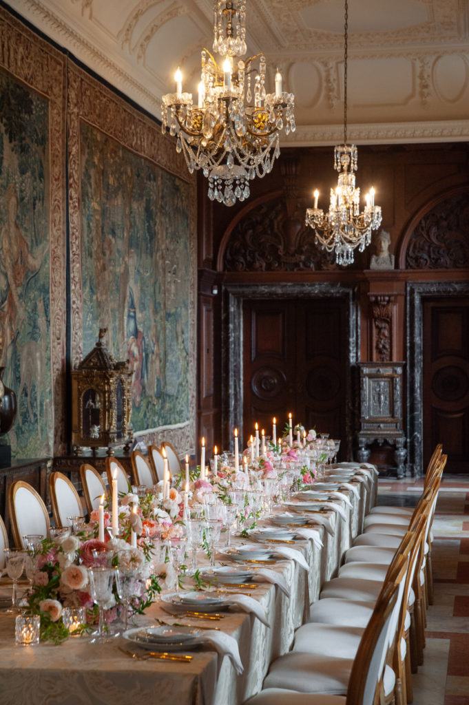 elegant Anderson House wedding reception table