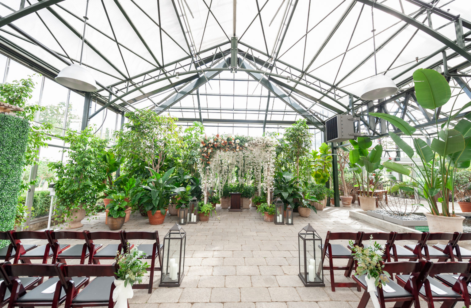 The Planterra Conservatory Wedding Venue A Botanical Fairtyale